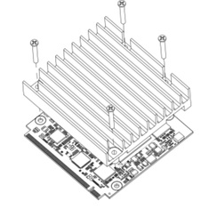 Q7M310 Heat Spreader