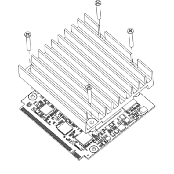 Q7M311 heatsink without fan